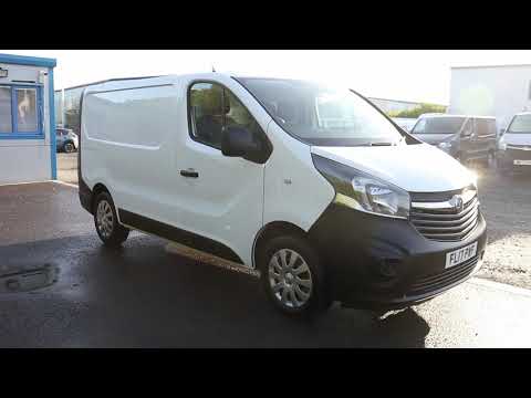 FL17 PWF 2017 (17) VAUXHALL VIVARO 2700 ECO FLEX EURO 6 125BHP STOP / START L1 H1 SWB PANEL VAN