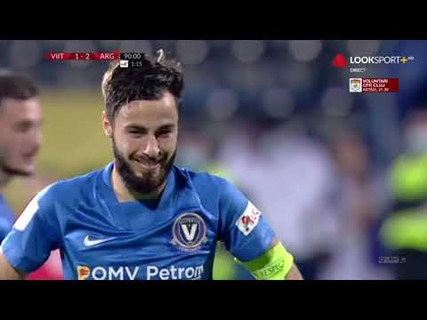 GOOOL! Viitorul - FC Argeș 2-2. Ciobanu înscrie din penalty! Matei, eliminat!