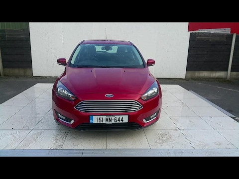 151MN644 - 2015 Ford Focus TITANIUM 1.6TDCI 95PS 4D 18,495