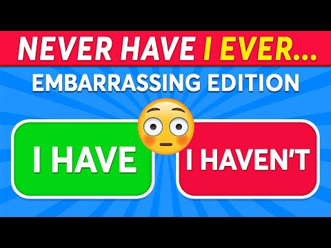 Never Have I Ever... EMBARRASSING Edition 😳✅❌ Quiz Kingdom