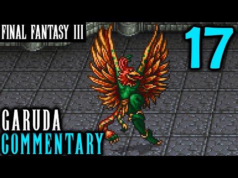 Dragoon Party: Final Fantasy III Pixel Remaster Walkthrough Part 17 - Garuda Boss Battle
