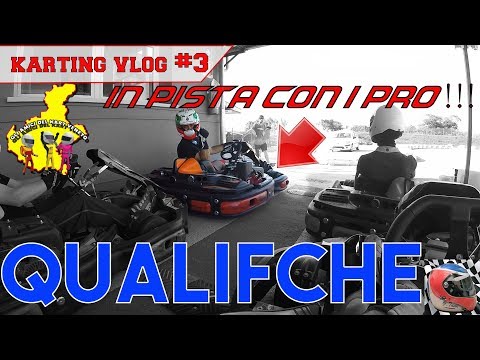 IN PISTA CON I PRO!! Amici del Kart Veneto  ft. Nicola Baldan | QUALIFICHE