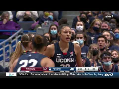 UConn Women's Basketball Highlights v. Arkansas 11/14/2021