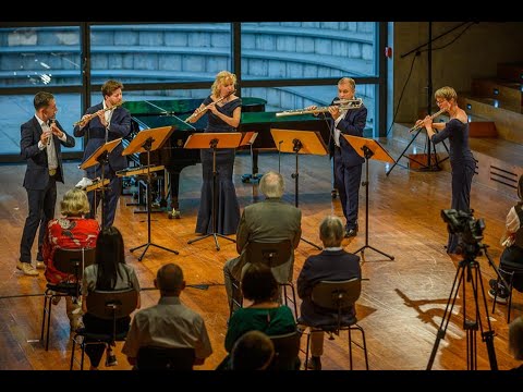 Ludwig van Beethoven: Streichquintett C-Dur op. 29 (Finale)   / Quintessenz Leipzig Flute Ensemble