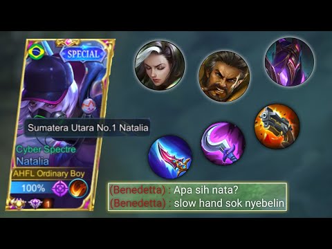 Annoying Roamer Natalia | Top Global Natalia Gameplay - MLBB