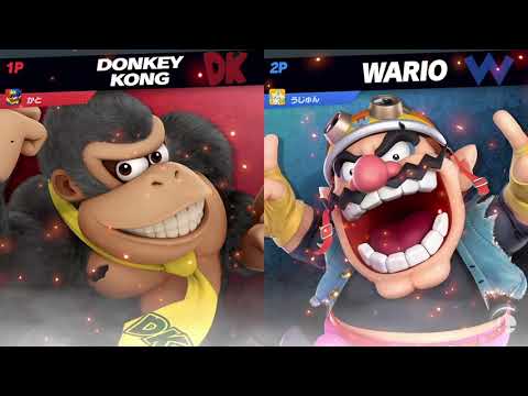 【スマブラSP #5】ドンキーvsワリオ #今日の対戦