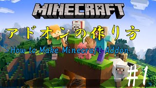 【アドオン入門】＃1 開発環境を作る！！アドオンを作るための便利ツール【統合版マイクラ】