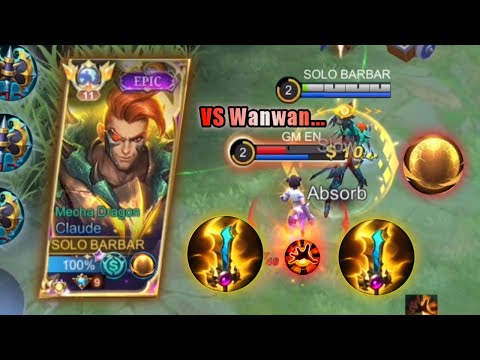 JANGAN DITIRU! EXPERIMENT CLAUDE SHIELD! BISAKAH MENANG LANE LAWAN WANWAN? | TOP GLOBAL CLAUDE