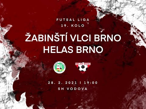 SESTŘIH UTKÁNÍ | Žabinští Vlci Brno - Helas Brno 2:9 (0:5)