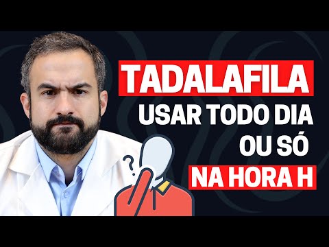TADALAFILA: USAR TODO DIA OU SÓ QUANDO TIVER RELAÇÃO SEXUAL? | DR. MATHEUS AMARAL - UROLOGISTA
