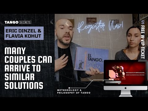 Ultimate Tango Wisdom presents  Eric Dinzel y Flavia Kohut - many can arrive at similar solutions