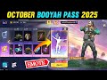 October Booyah Pass Free Fire 2025 Next Booyah Pass Free Fire