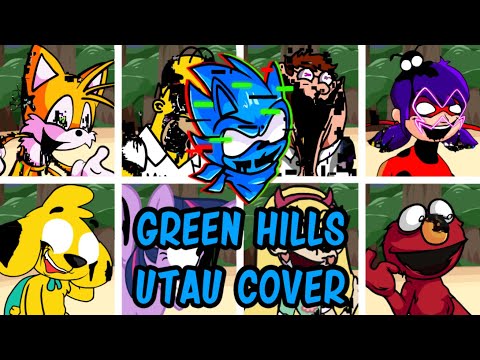 Green Hills but Every Turn a Different Character Sings (FNF Green Hills but) - [UTAU Cover]
