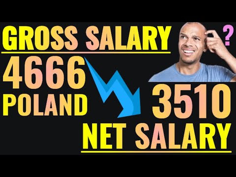 SALARY IN POLAND 2025|GROSS SALARY 4666| Net Salary 3510😭😭😭😭😭😭😭😭😭