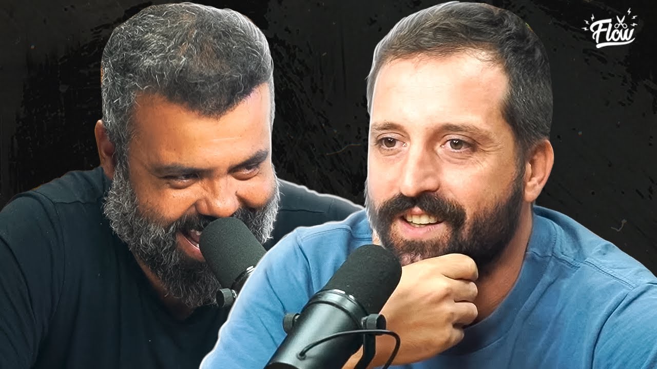 Igor RACHANDO de RIR com Gregório Duvivier