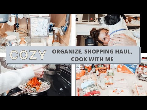 *COZY* ORGANIZE WITH ME, COOKING, GROCERY, SAM'S CLUB...