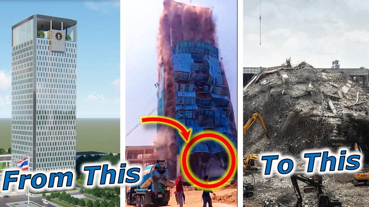 Why Did Bangkok 33-Story Building COLLAPSE? Chinese Crime?