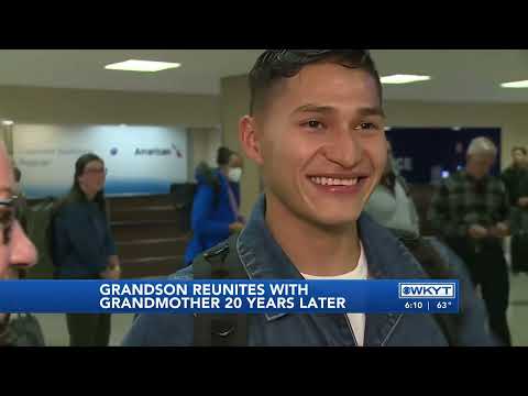Kentucky grandmother reunited with grandson after more than two decades