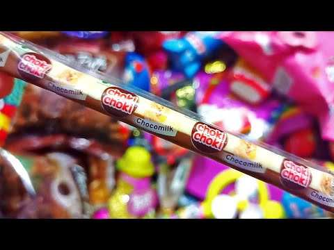 Choki Choki Chocomilk, some lots of candies, more chocolate, mouth watering video #shorts