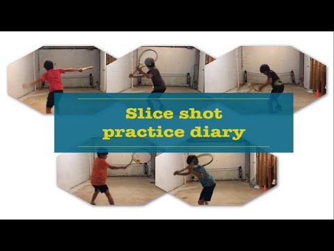 Slice shot practice diary   / スライスショットを練習日記