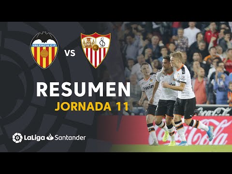 Highlights Valencia CF vs Sevilla FC (1-1)
