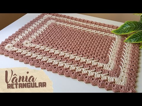 Step-by-step tutorial Crochet: Vânia rug
