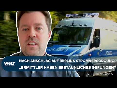 Video Thumbnail: BERLIN: Nach Anschlag auf das Stromnetzwerk - Vier Tatverdächtige im Visier! Durchbruch steht bevor
