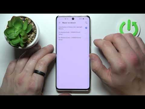 Open Sound Settings / Customize Ringtone - HONOR 50