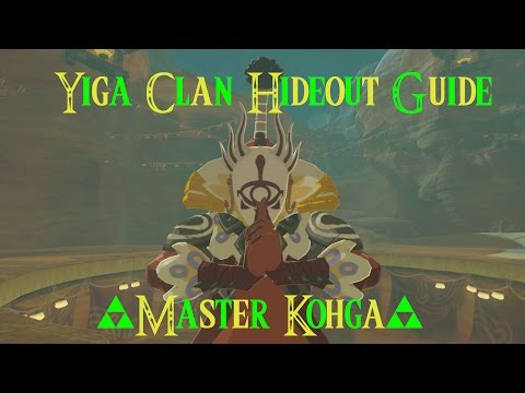 Yiga Clan Hideout Guide, Thunder Helm Guide, & How to Defeat Master Kohga Zelda Breath of The Wild