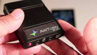 Video thumbnail for AirTurn BT-105 Bluetooth Page Turner Tutorials by Hugh Sung