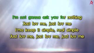 Britney Spears - Just Luv Me (Karaoke / Instrumental / Lyrics)