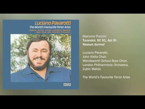 Luciano Pavarotti - Turandot, Act III: Nessun Dorma! (Official Audio)