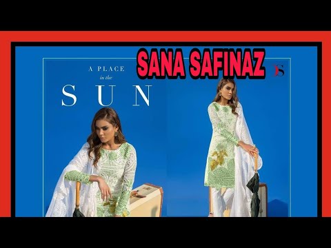SANA SAFINAZ - SUPER HIT DESIGN IN FOUR COLOURS - CALL WHATSAPP MAYSA COLLECTIONS