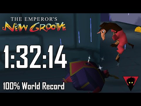 Emperor's New Groove - 100% World Record - 1:32:14