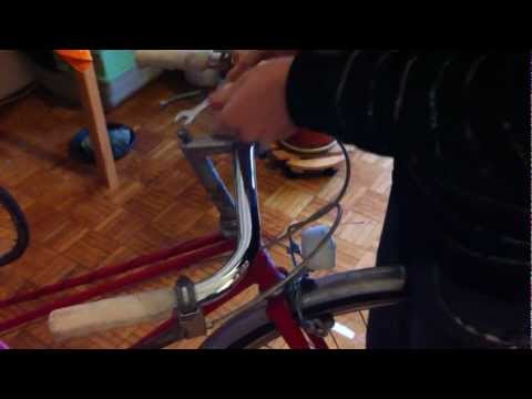 comment demonter fourche velo
