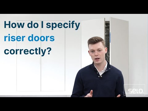 Thumbnail of video for: How do I specify riser doors correctly?