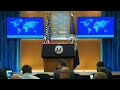 LIVE: State Department briefing with Matthew Miller - Video