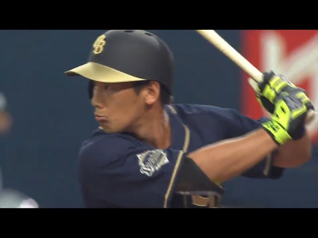 【3回裏】バファローズ・吉田正 復帰戦で先制の2点タイムリーヒット!! 2017/7/9 Bs-M