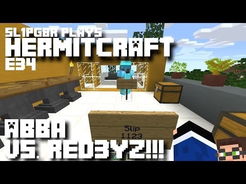 HermitCraft MineCraft LP E34 - Semi-Final ABBA Vs. Red3yz!!! ( Let's Play )
