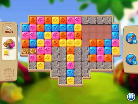 Lily’s Garden: Design & Relax - Day 5 - Level 87 - No Boosters - FULL STORY - CaroGamesNL