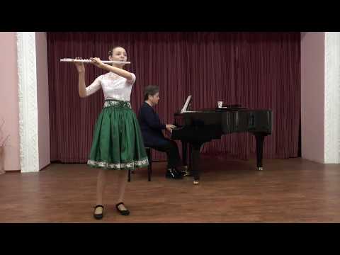1. Ф. А. Росслер-Розетти Концерт Ре Мажор для флейты и фортепиано, 1 часть 2. А. Алябьев "Соловей"