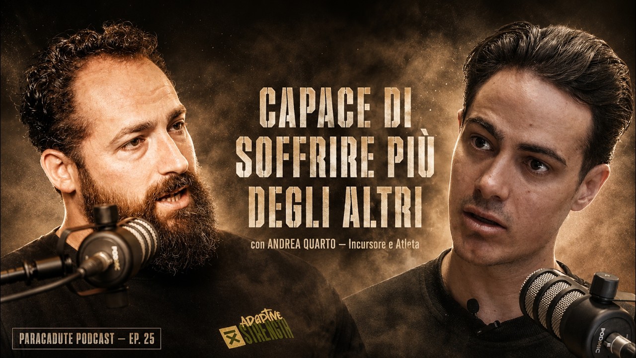 Andrea Quarto - Incursore della Marina Militare | Paracadute Podcast Ep. 25