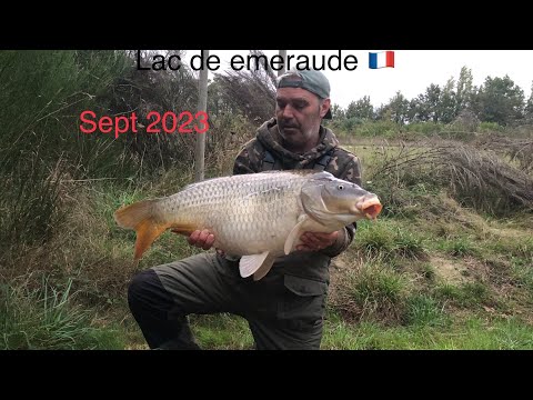 Carp fishing France September lac de emeraude Brian connolly