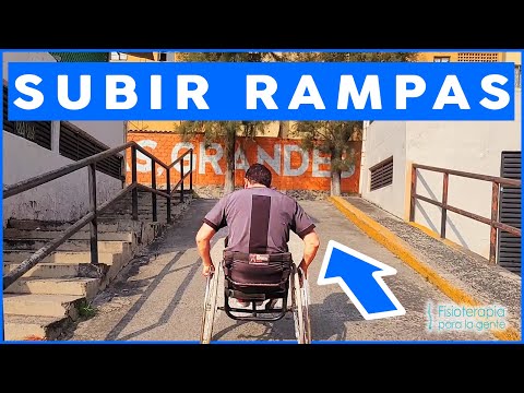 Silla de Ruedas Subir Rampas 💚