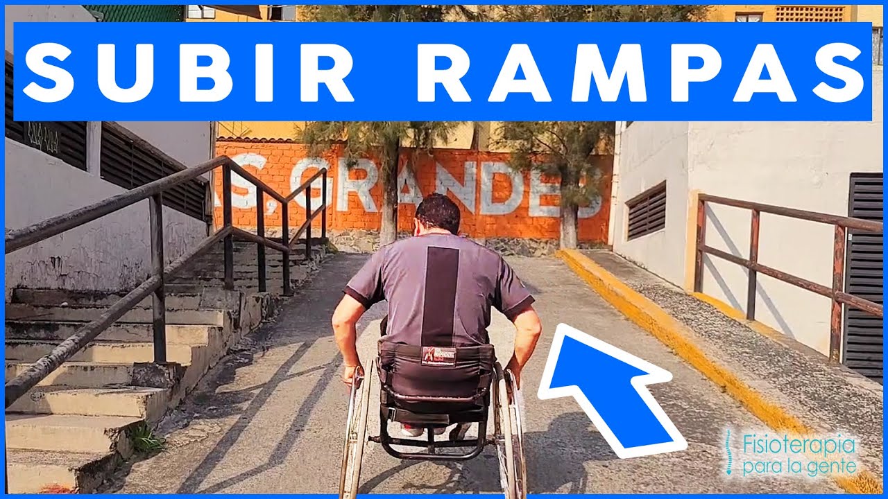 Silla de Ruedas Subir Rampas 💚