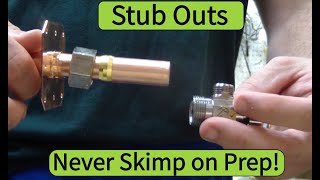 Stub Out Prep & Assembly - DIY PEX Repipe