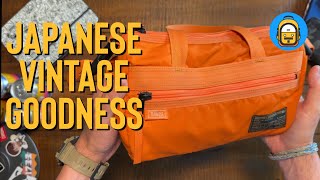 Vintage Japanese Crossbody Shoulder Bag - Harvest Label Flyers
