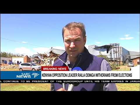 A chicken farm in Delmas damaged by the storm