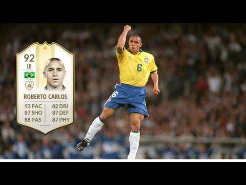 FIFA 19 - PRIME ICON MOMENTS SBC ROBERTO CARLOS (92) PLAYER REVIEW