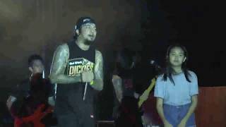 14 Years Old Girl Jams with Slapshock Agent Orange at KAOGMA Fest 2017, Camarines Sur